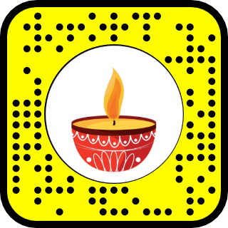 Lens Happy Diwali QR Code