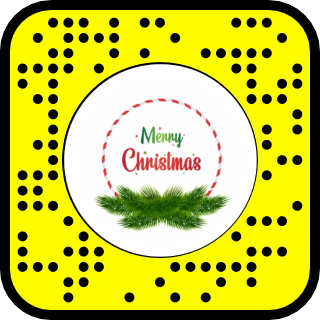 Lens Merry Christmas QR Code