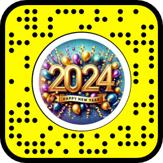 Lens New Year 2024 QR Code