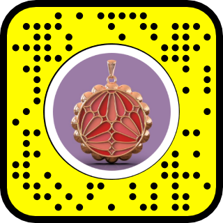 Lens Stylized Jewelry QR Code