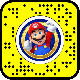 Lens Super Mario QR Code