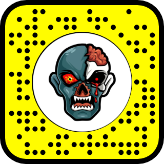 Lens Scary Zombies QR Code