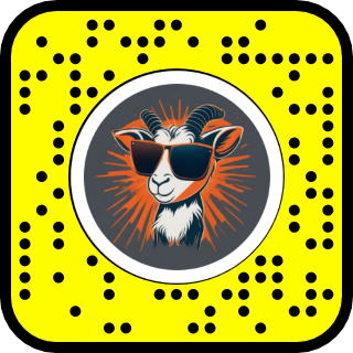 Lens Goat Crazy QR Code